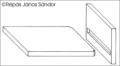 Vak vagy z�rt egyenes beereszt�s.
