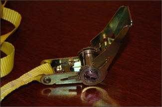 Gyorsfesz�t� heveder kilincsm�ves fesz�t�szerkezete.